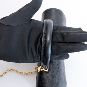 LOUIS VUITTON NANO MADELEINE MONOGRAM EMPREINTE LEATHER BLACK GHW (MICROCHIP)