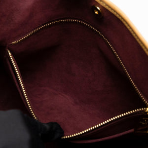 LOUIS VUITTON CARRYALL PM BROWN MONOGRAM CANVAS GHW (MICROCHIP)