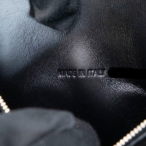 BALENCIAGA DOWNTOWN SHOULDER BAG BLACK CALFSKIN SHW