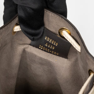 FENDI MON TRESOR MINI BUCKET BAG BEIGE GHW