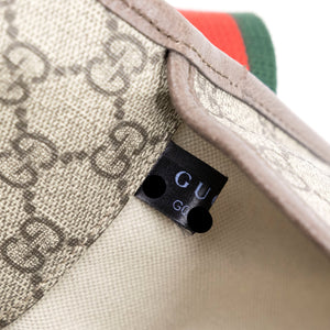 GUCCI GG SUPREME CANVAS NEO VINTAGE BELT BAG GHW