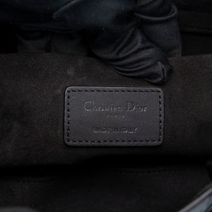 CHRISTIAN DIOR MEDIUM D-JOY BAG BLACK ULTRAMATTE CALFSKIN SO BLACK