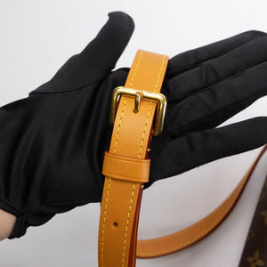 LOUIS VUITTON SATCHEL WEARABLE WALLET MONOGRAM GHW (MICROCHIP)