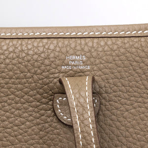 HERMES MINI EVELYNE CLEMENCE ETOUPE SHW STAMP Z