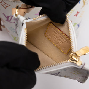 LOUIS VUITTON MURAKAMI ALL IN BB MULTICOLOURED MONOGRAM CANVAS WITH  LEATHER GHW