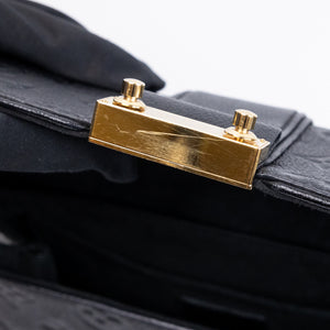 LOUIS VUITTON SAINT SULPICE PM SHOULDER BAG BLACK MONOGRAM EMPREINTE LEATHER GHW