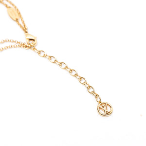 LOUIS VUITTON LADY LV NECKLACE M01845