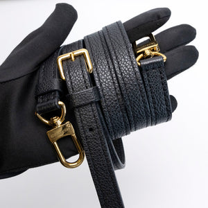 LOUIS VUITTON NANO SPEEDY MONOGRAM EMPREINTE BLACK GHW