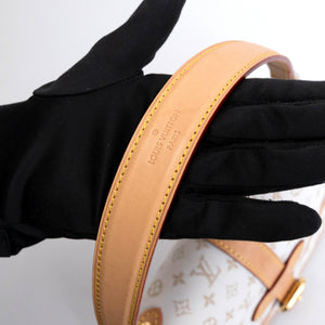 LOUIS VUITTON SAUMUR BB OTHER MONOGRAM CANVAS MASTIC CREAM GHW (MICROCHIP)