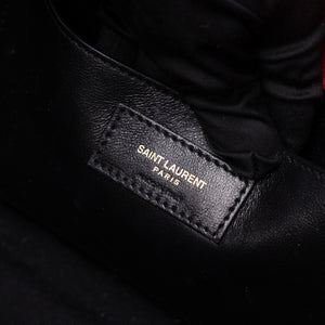SAINT LAURENT KATE BAG MEDIUM RED CALFSKIN LEATHER GHW