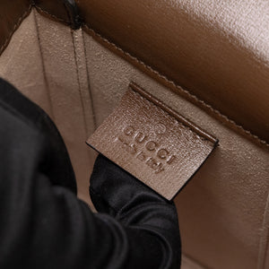 GUCCI HORSEBIT 1955 MINI BAG GG SUPREME GHW