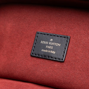 LOUIS VUITTON VANITY PM BLACK/BEIGE CALFSKIN GHW (MICROCHIP)
