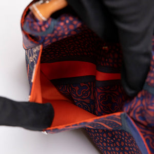 HERMES FOURBI 25 POUCH CANVAS / LEATHER MULTICOLOUR SHW