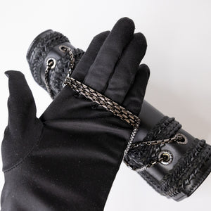 BVLGARI SERPENTI FOREVER SHOULDER BAG BLACK CALFSKIN