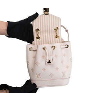 LOUIS VUITTON NANO NEO BACKPACK PINK MONOGRAM EMPREINTE LEATHER GHW