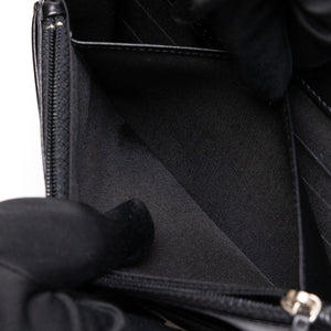 CHANEL BOY WOC WALLET ON CHAIN BLACK LAMBSKIN LEATHER SHW