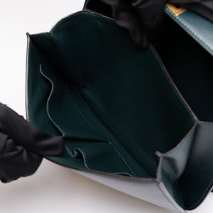 CELINE MEDIUM CLASSIC BOX BAG GOATSKIN AMAZON GREEN GHW