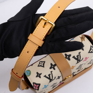 LOUIS VUITTON TYLOR ENVELOPE WEARABLE WALLET MULTICOLOUR MONOGRAM CRAGGY COATED CANVAS GHW