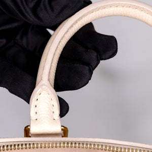 LOUIS VUITTON SPEEDY BANDOULIERE 20 CREAM / PINK GHW