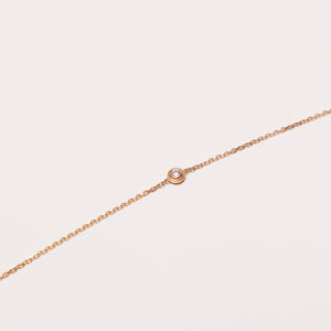 CARTIER D'AMOUR BRACELET DIAMOND MINI MODEL 18K ROSE GOLD