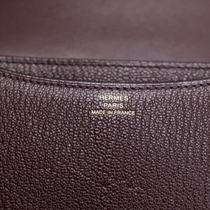 HERMES CONSTANCE MINI EPSOM ROUGH SELLIER GHW STAMP Z