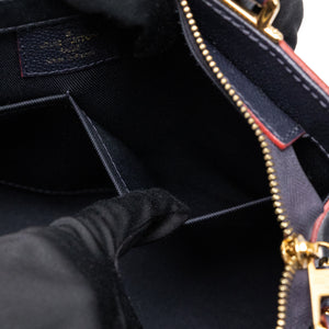 LOUIS VUITTON SULLY PM MARINE ROUGE MONOGRAM EMPREINTE LEATHER GHW