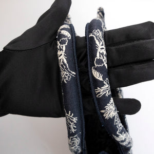 CHRISTIAN DIOR SMALL BOOK TOTE BLUE TOILE DE JOUY EMBROIDERY