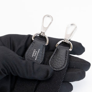 HERMES MINI EVELYNE CLEMENCE BLACK SHW STAMP K