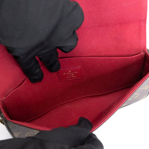 LOUIS VUITTON POCHETTE FELICIE MONOGRAM GHW