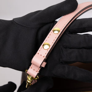LOUIS VUITTON NEO NOE BROWN/ ROSE POUDRE MONOGRAM CANVAS GHW