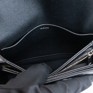 CELINE TEEN TRIOMPHE BAG SHINY CALFSKIN BLACK SHW
