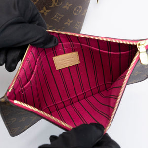 LOUIS VUITTON NEVERFULL GM MONOGRAM CANVAS GHW (MICROCHIP)