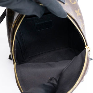LOUIS VUITTON PALM SPRINGS MINI MONOGRAM CANVAS GHW (MICROCHIP)