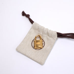 HERMES MINI EVELYNE BEIGE MARFA SHW STAMP W