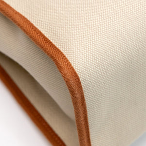 HERMES HERBAG 31 BEIGE HUNTER LEATHER / CANVAS GHW STAMP B