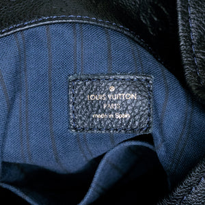 LOUIS VUITTON ARTSY MM BLACK MONOGRAM EMPREINTE LEATHER GHW