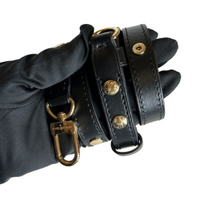 LOUIS VUITTON BOULOGNE PM BLACK GHW