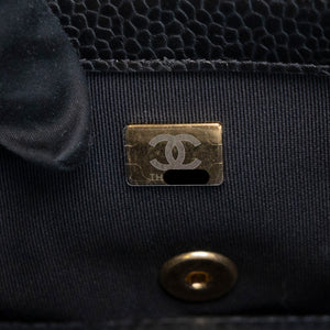 CHANEL 26C MINI FLAP BAG BLACK CAVIAR GHW (MICROCHIP)