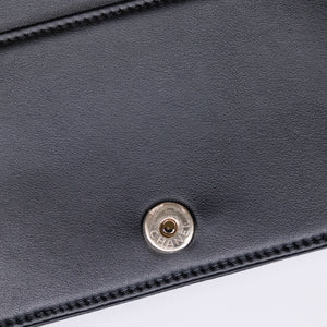 CHANEL BOY WALLET ON CHAIN CAVIAR BLACK GHW