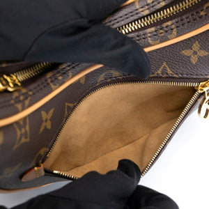 LOUIS VUITTON HALF-MOON LOOP BAGUETTE MONOGRAM CANVAS GHW (MICROSHIP)