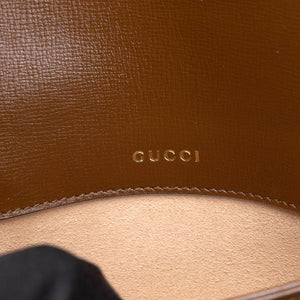 GUCCI HORSEBIT 1955 SHOULDER BAG BEIGE SUPREME CANVAS GHW