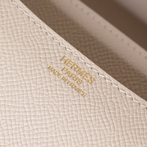 HERMES CONSTANCE 24 EPSOM NATA GHW STAMP Z