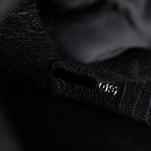 CHRISTIAN DIOR J'ADIOR FLAP BAG BLACK LAMBSKIN LEATHER SHW