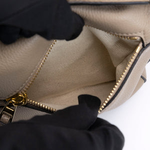 LOEWE SMALL PUZZLE BAG GRAINED CALFSKIN SAND GHW