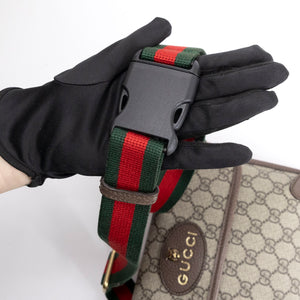 GUCCI GG SUPREME CANVAS NEO VINTAGE BELT BAG GHW