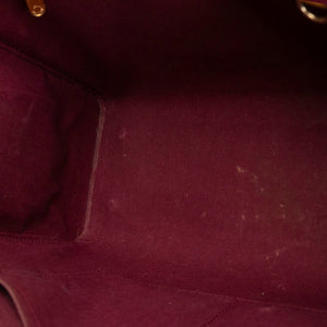 LOUIS VUITTON VERNIS BREA MM BAG MONOGRAM PATENT AMARANTE GHW