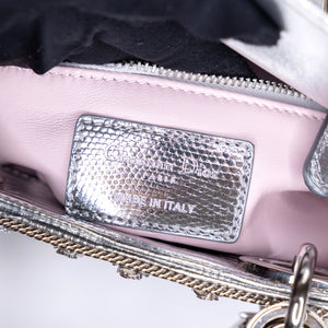 CHRISTIAN DIOR LIZARD MINI LADY DIOR SHW