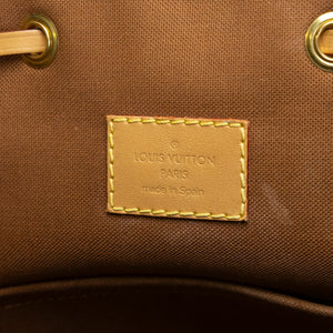 LOUIS VUITTON MONTSOURIS PM BACKPACK MONOGRAM CANVAS GHW (MICROCHIP)