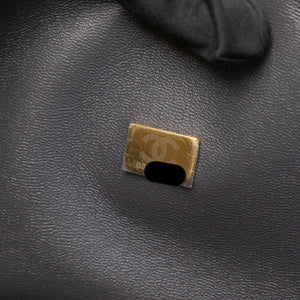 CHANEL JUMBO CLASSIC DOUBLE FLAP BAG GREY CAVIAR LEATHER SHW (MICROCHIP)