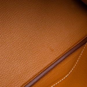 HERMES BIRKIN 30 GOLD EPSOM LEATHER GHW STAMP W